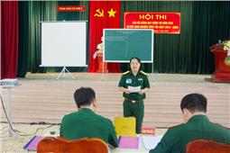 Trung đoàn 2, Sư đoàn 3: Tổ chức hội thi cán bộ giảng dạy chính trị năm 2020 và rút kinh nghiệm công tác giáo dục chính trị (2018-2020)